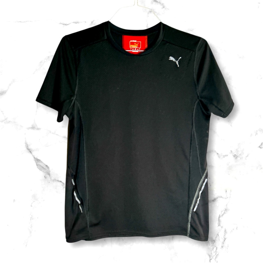 Puma Black/Red Athletic Tank, Sz. Small Pre-Owned